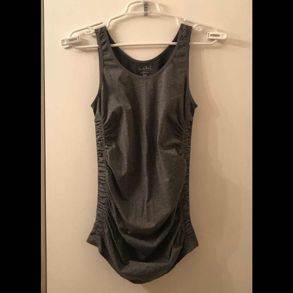 Isabel Maternity Ruched Tank